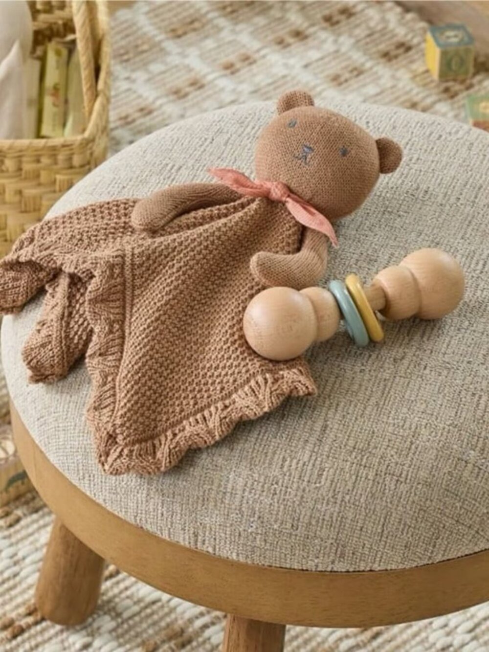 Brown Bear Security Blanket‎ Nursery Lovey - Hearth & Hand Magnolia, Target - Picture 2 of 4